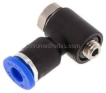 Winkel-Steckanschluss M 5-4mm, IQS-Standard