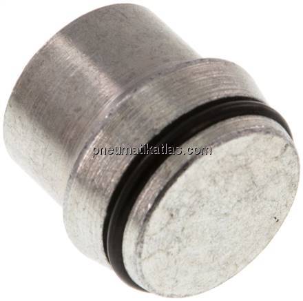 Verschlussstopfen ohne Mutter 22 L, Stahl verzinkt