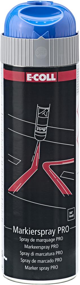 PRO Markierspray 500ml blau E-COLL