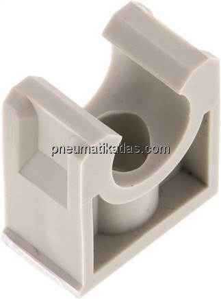 Rohrklemme 16mm, Polypropylen (grau)