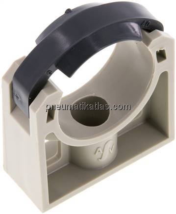 Rohrklemme 40mm, Polypropylen (grau)