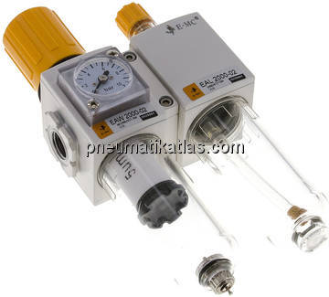 Eco-Line Wartungseinheit, G 1/4", Ablass manuell