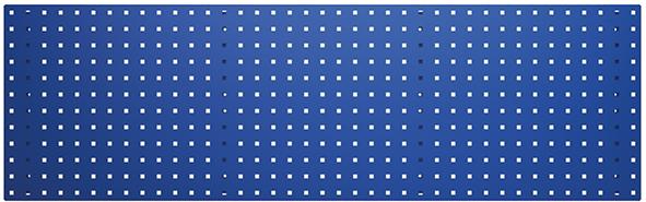 Lochplatte B1981xH457 mm enzianblau RAL 5010 bott