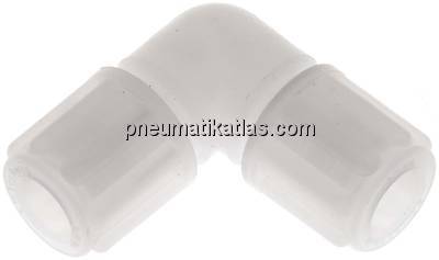 Winkel-Verschraubung 6x4mm, PVDF