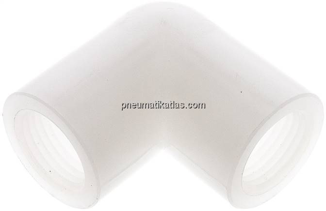 90°-Winkel G 1/2" (IG), PVDF