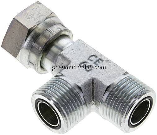 ORFS-L-Verschraubung UN 1-3/16"-12(IG/AG/AG)