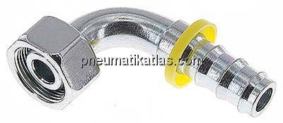 90°-Steckanschluss 18 L Überwurfmutter, 15,9mm GSP-Schl.