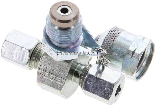 Messanschluss M16x1,5 - 6 L (M12x1,5)-HD-Verschraubung