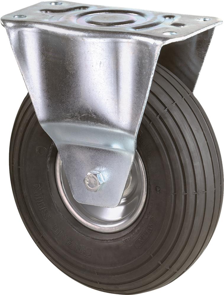 Bockrolle 260mm L410.C90 Platte,Luftrad,RL L410.C90.260 BS ROLLEN