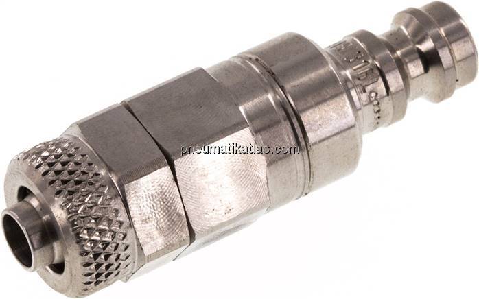 Kupplungsstecker (NW5) 8x6mm Schlauch, 1.4404