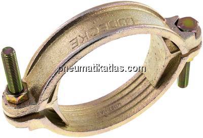 Schlauchklemme Temperguss verzinkt, 115 - 145mm