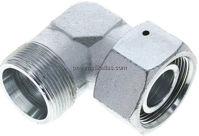 Einstellb. Winkel-Schneidringverschr. 30 S (M42x2), ohne Mutter & Schneidring, S