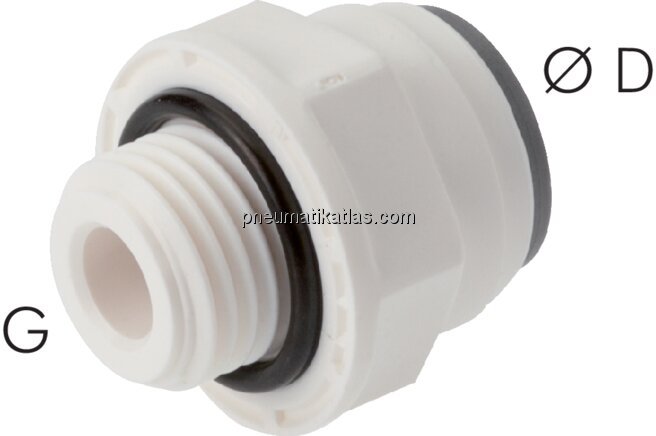 Exemplarische Darstellung: Steckverschraubung (G-G