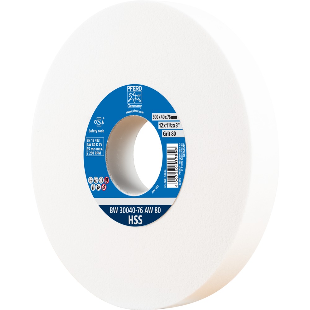 Schleifscheiben BW 30040-76,2 AW 80 HSS