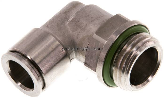 Winkel-Steckanschluss, pos. G 1/2"-12mm, IQS-Edelstahl