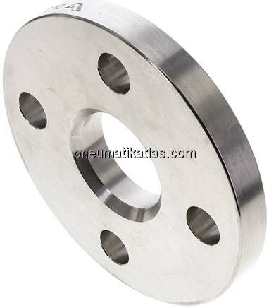 Losflansch DN32-PN10, DIN 2642, 1.4571 Vollmaterial