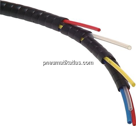 Exemplarische Darstellung: Bündelspirale aus PE - 