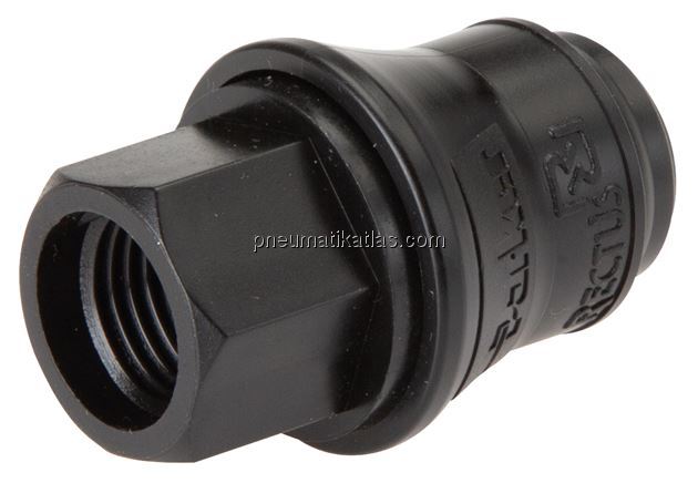 Exemplarische Darstellung: Kupplungsdose mit Gewin