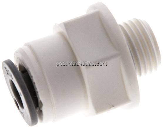 Gerader Steckanschluss G 1/8"-3/16" (4,76 mm), IQS-LE (EPDM-Dichtung)
