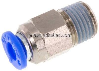Steckanschluss, selbstabsperrend R 1/4"-6mm, IQS-Standard