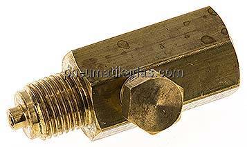 Manometer-Stoßminderer G 1/4" , Messing