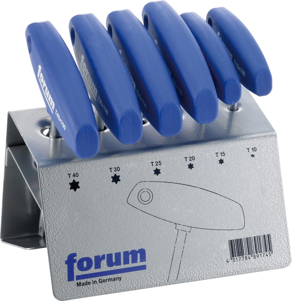 Schraubendr. Torx T-GriffT 10-40 im Ständer FORUM
