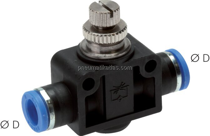 Exemplarische Darstellung: Drosselrückschlagventil