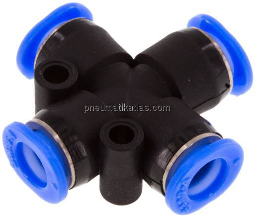 Kreuz-Steckanschluss 6mm, IQS-Mini