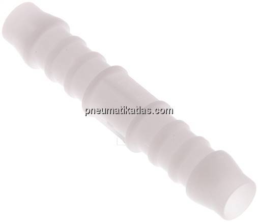 Schlauchverbindungsrohr 8 (5/16")mm-8 (5/16")mm, POM