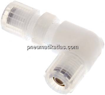 Winkel-Schott-Verschraubung 8x6mm, PFA