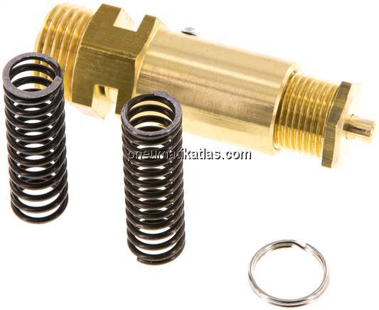 Sicherheitsventil G 1/2" (DN10), 1 - 6 bar