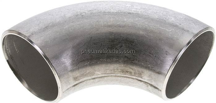 Rohrbogen Typ3, 88,9x4,0mm, 1.4541, nahtlos, EN 10253 Typ A (DIN 2605)