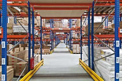 Distanzstück L 500 mm für Doppelregal verzinkt SCHULTE Lagertechnik