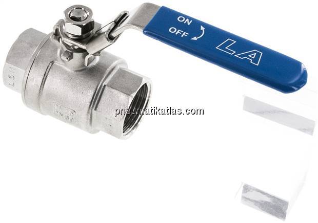 Edelstahl-Kugelhahn, Eco-Line sehr leicht, G 1", PN40