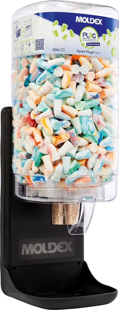 Spender Spark Plug, antimikrobiel, 500 Paar