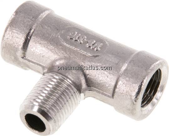 T-Einschraubstück Rp 1/8"(IG)-R 1/8"(AG), 1.4408