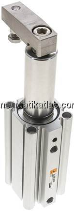 Schwenkspanner / Klemmzylinder Ø 40 mm, Klemmhub 50mm rechtsschwenkend (schwenkt