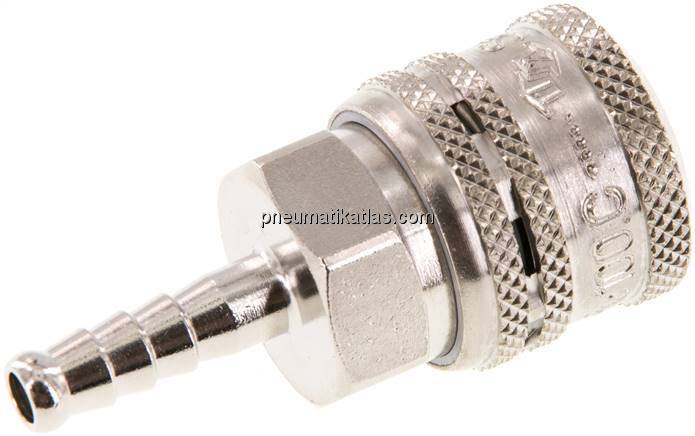 Sicherheits-Kupplungsdose (NW7,2) 6 (1/4")mm Schlauch, Eco