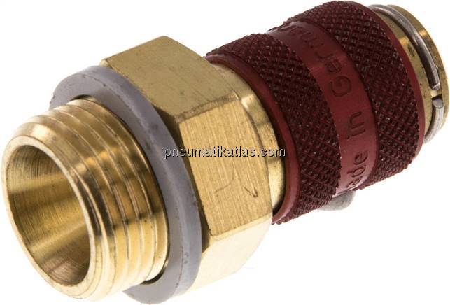 Kupplungsdose (NW5) G 3/8"(AG), Messing