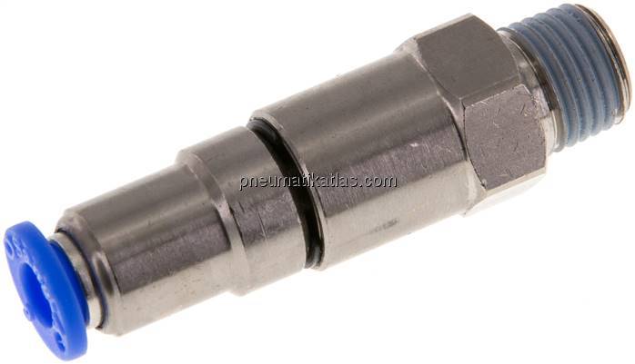 Gerade Schnelldrehverschraubung R 1/4"-6mm, IQS-Standard
