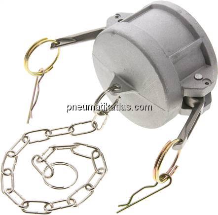 Kamlock-Verschlusskappe (DC) 2-1/2", Aluminium