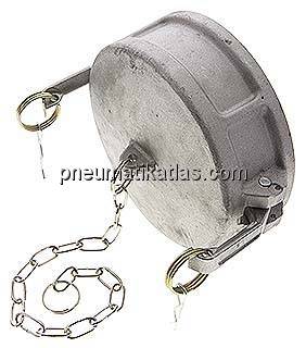 Kamlock-Verschlusskappe (DC) 5", Aluminium
