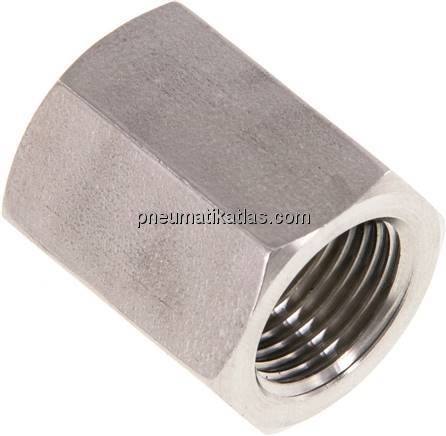 Hochdruck-Muffe NPT 3/8"-NPT 3/8", V4A