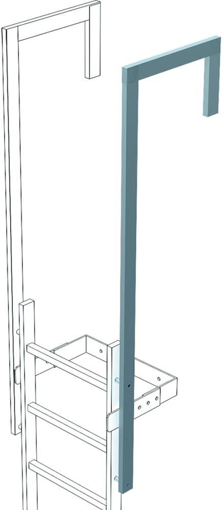 Ausstiegsholm abgewinkeltStahl verzinkt ZARGES