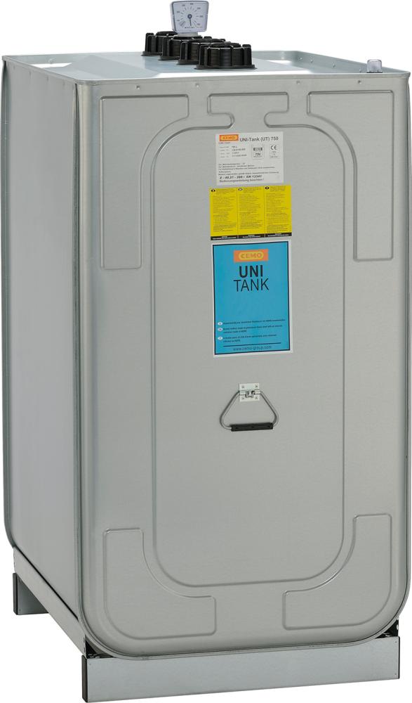 Uni-Tank doppelwandig 1500 l mit Fußpalette CEMO