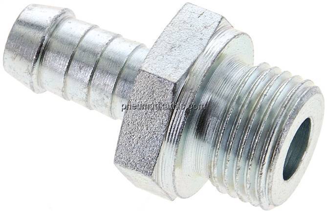 Schlauchnippel G 1/2" AG (Dichtkante), 11 - 12mm