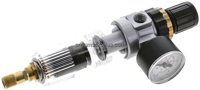 Mini-Filterregler G 1/4", 0,5 - 16 bar