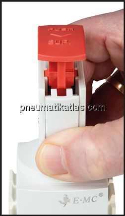 Anwendungsbeispiel: Handbetätigung Absperrventil f