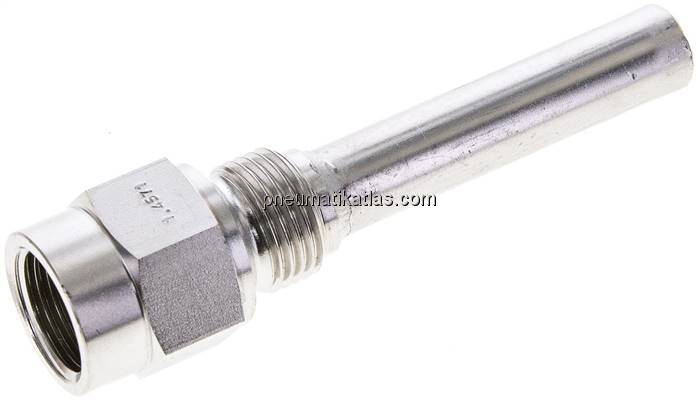 Schutzrohr f. Maschinenthermometer, 100mm, 1.4571