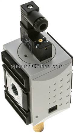 FUTURA 3/2-Wege Magnetventil (NC), G 3/8", 230 V AC, Futura 2